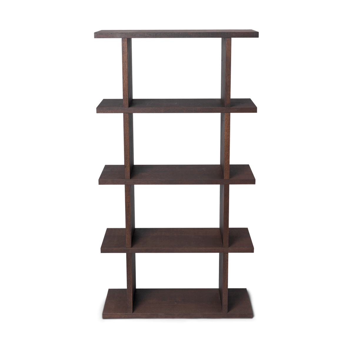 ferm LIVING Kona Bücherregal 1x4 Dark stained