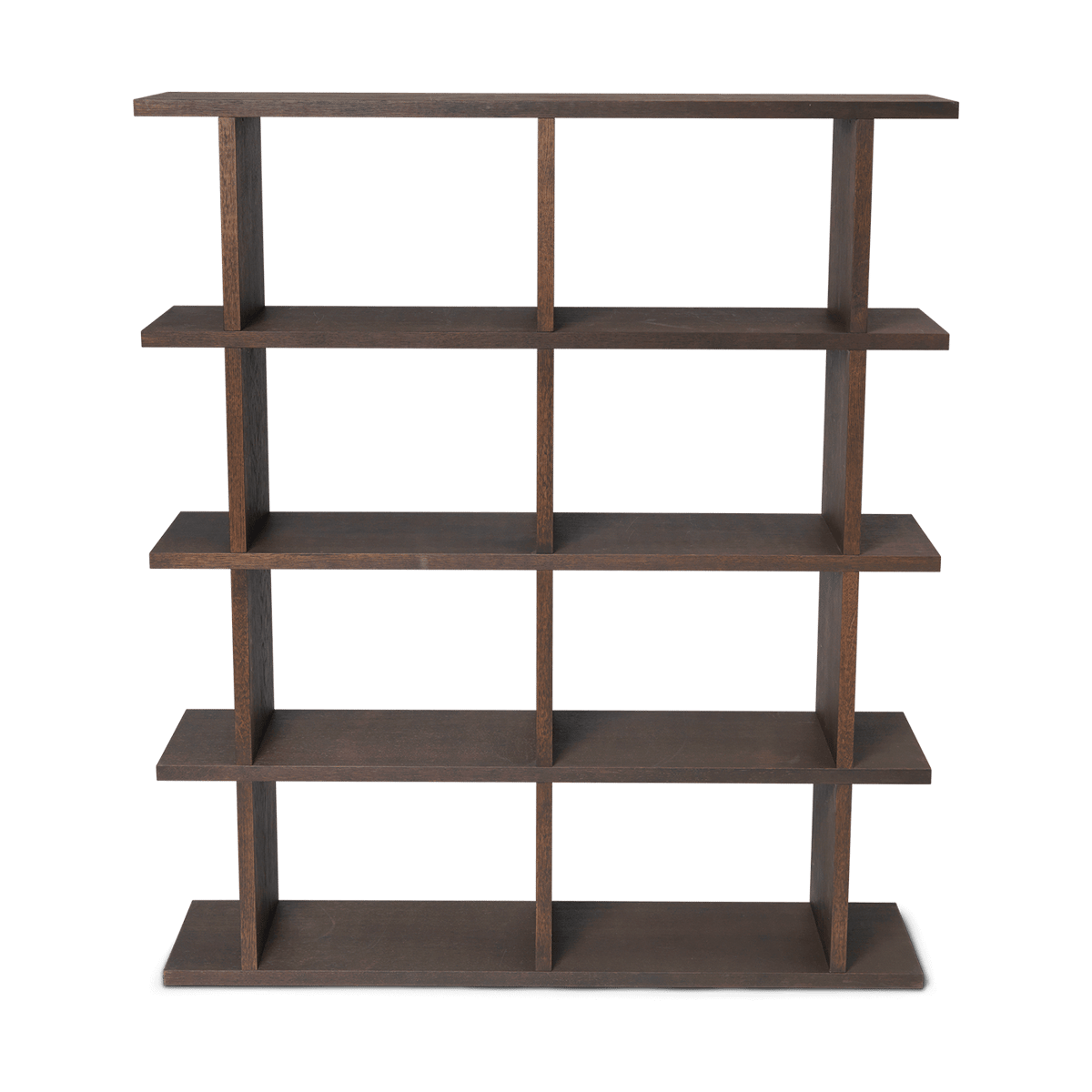 ferm LIVING Kona Bücherregal 2x4 Dark stained