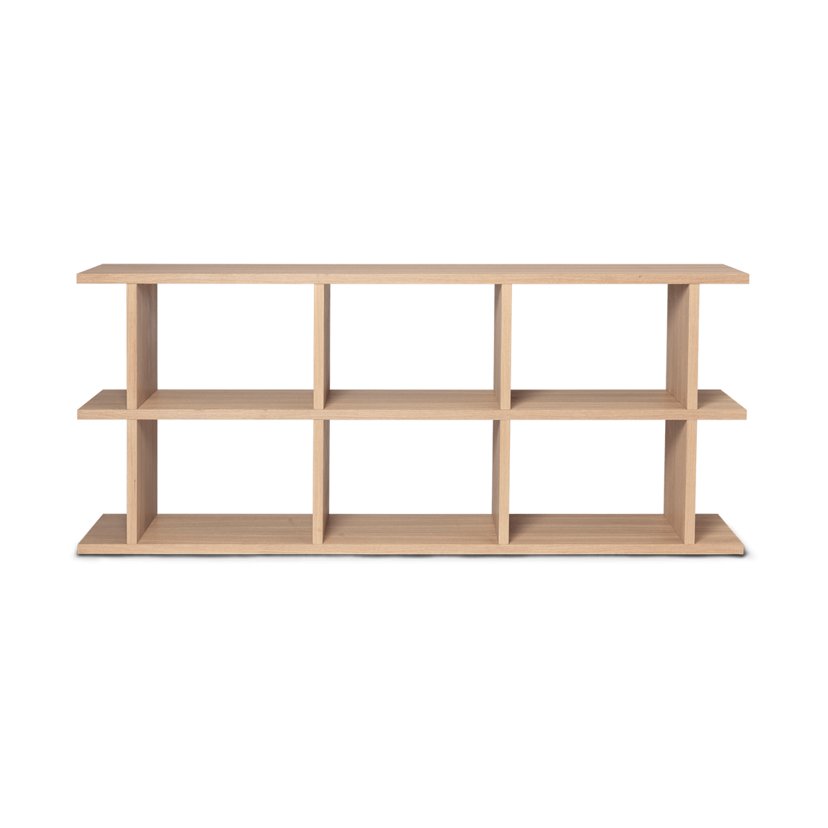 ferm LIVING Kona Bücherregal 3x2 Natural