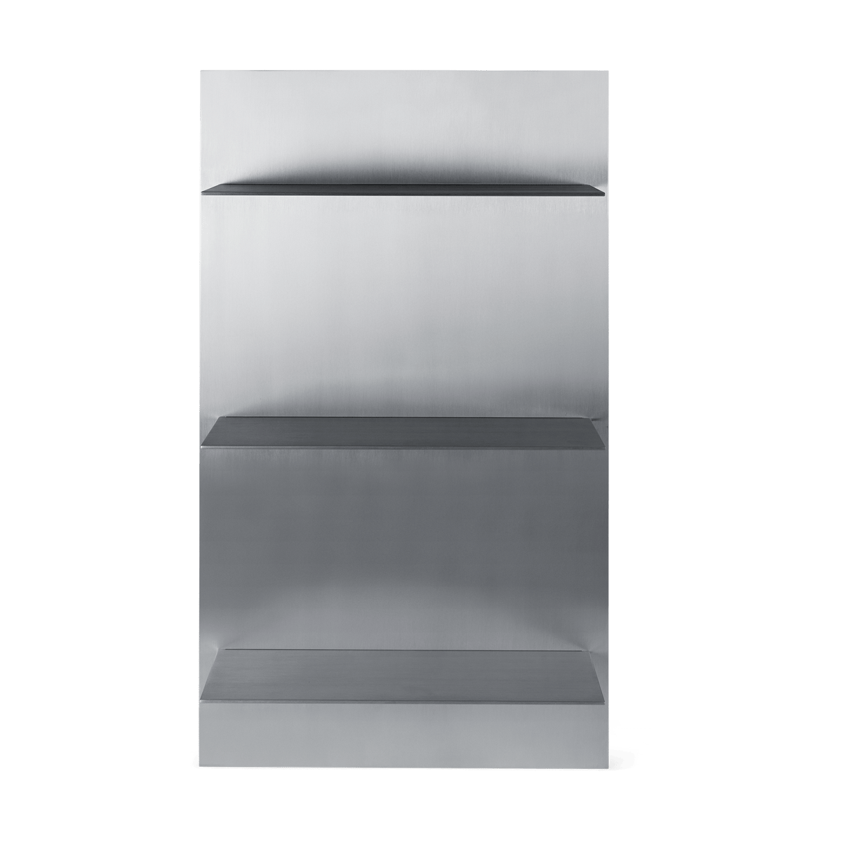 ferm LIVING Lager Wandregal triple 55x100 cm Aluminium