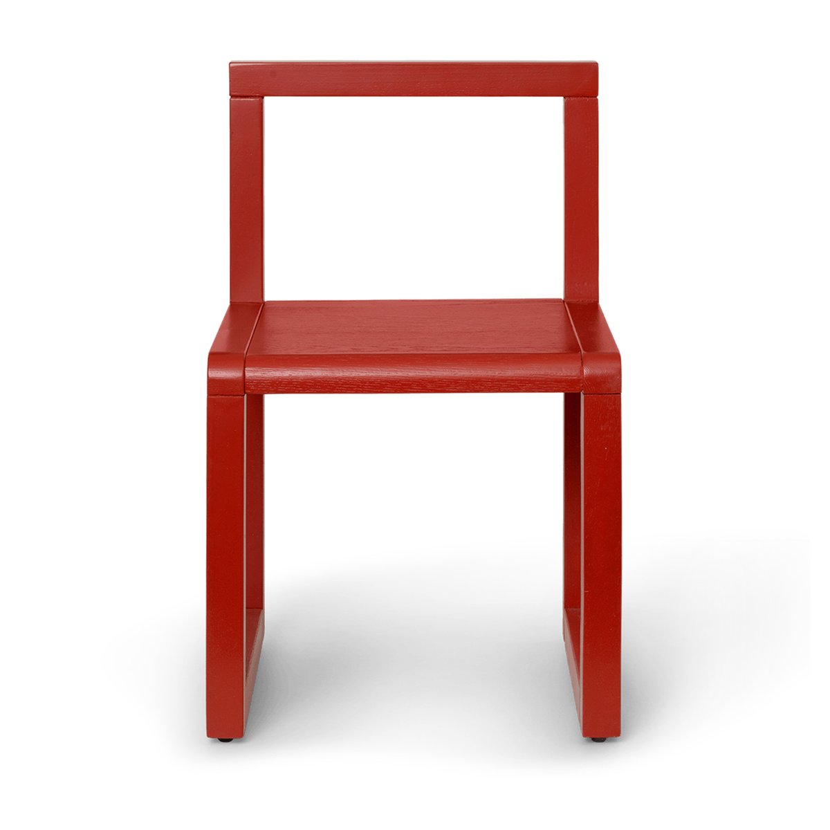 ferm LIVING Little Architecht Kinderstuhl Poppy red