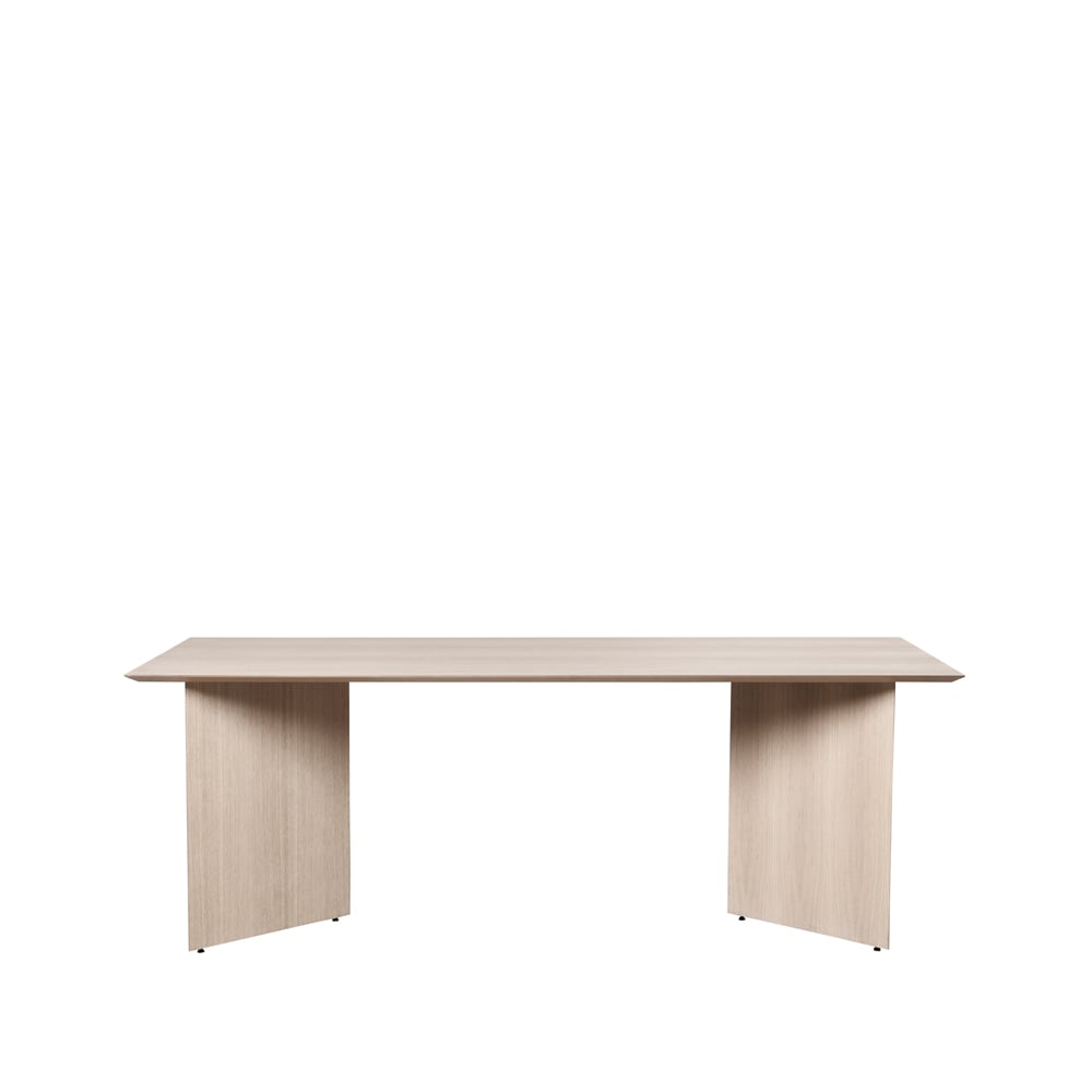 ferm LIVING Mingle Esstisch Oak natural veneer, 210cm, Winkelbeine Eiche