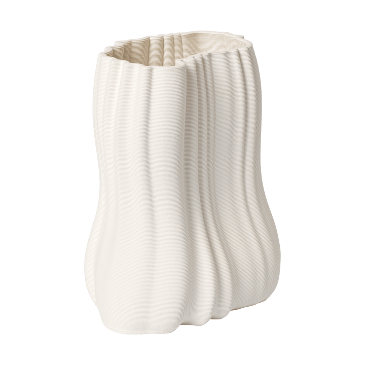 Moire Vase 20 cm - Off-white - Ferm Living