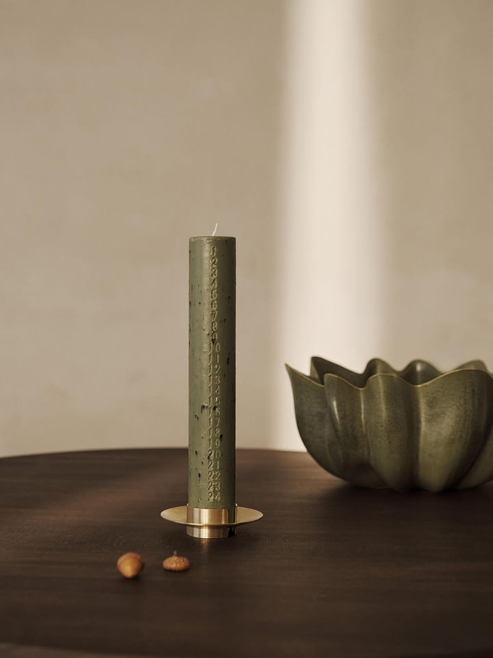 Mura Kalenderkerze - Artichoke green - ferm LIVING