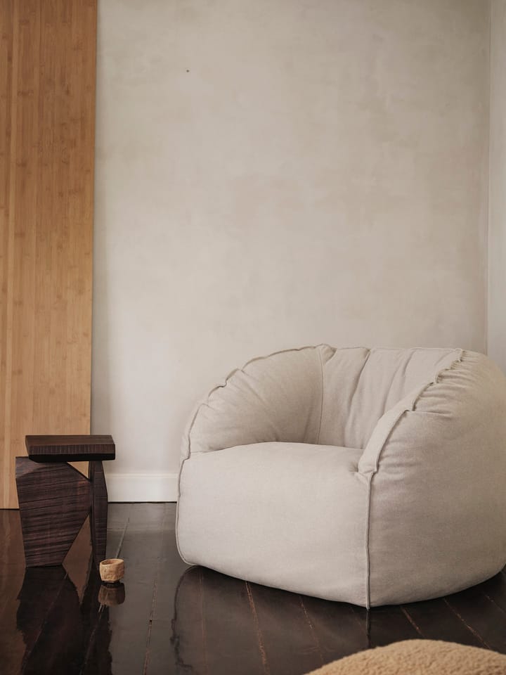 Nesten lounge chair Sessel - Natural - ferm LIVING