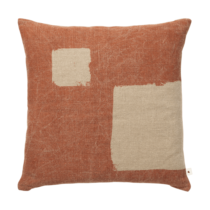 Oleo Kissenbezug 50x50 cm - Terracotta-Natural - Ferm Living