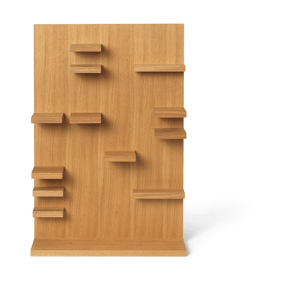 ferm LIVING Parade Wandregal 60 cm Oiled oak