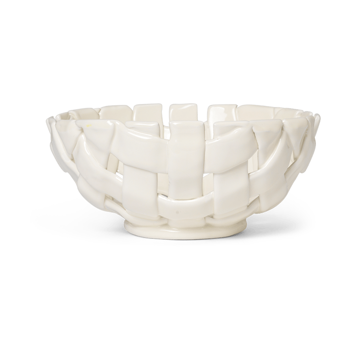 Plait Schale Ø24 cm - Off white - ferm LIVING