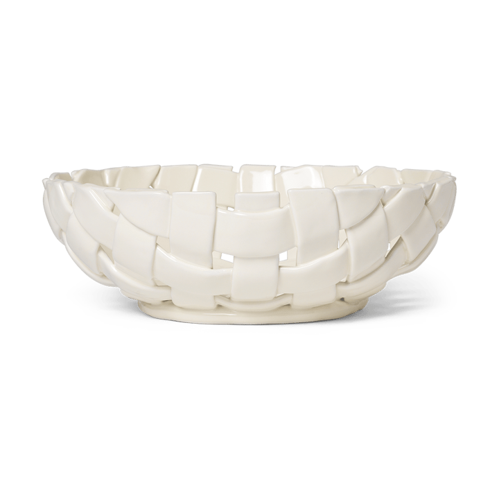 Plait Schale Ø30 cm - Off white - ferm LIVING