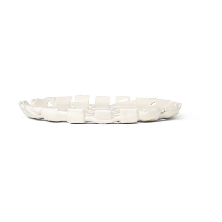 Plait Teller Ø30 cm - Off white - ferm LIVING