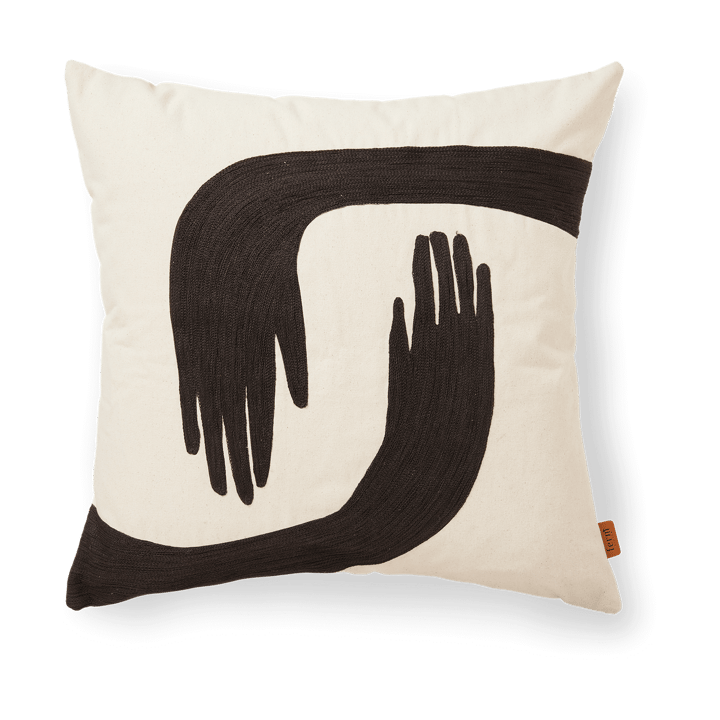 Pose Kissen 50x50 cm - Coffee-undyed - ferm LIVING