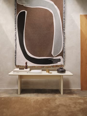 Pose Tapestry Decke 120x170 cm - Coffee - ferm LIVING