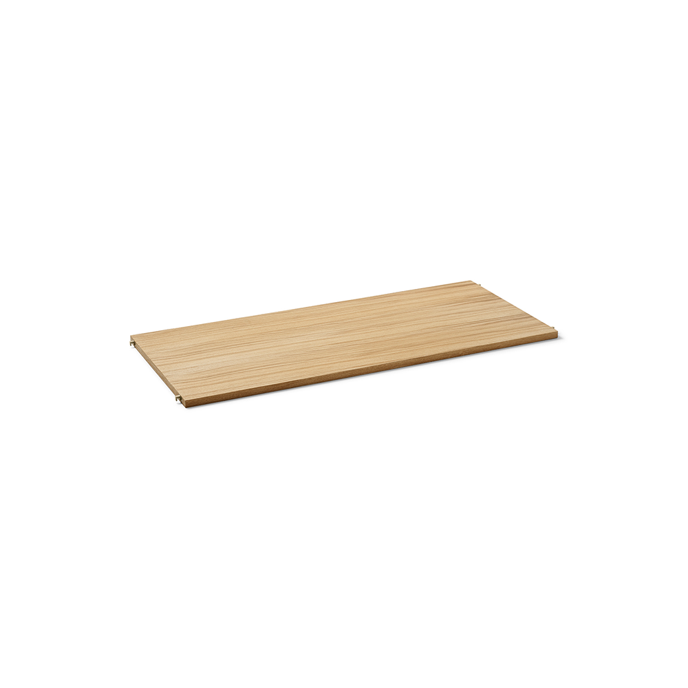 ferm LIVING Punctual Wandregal 90cm Oak oiled, cashmere