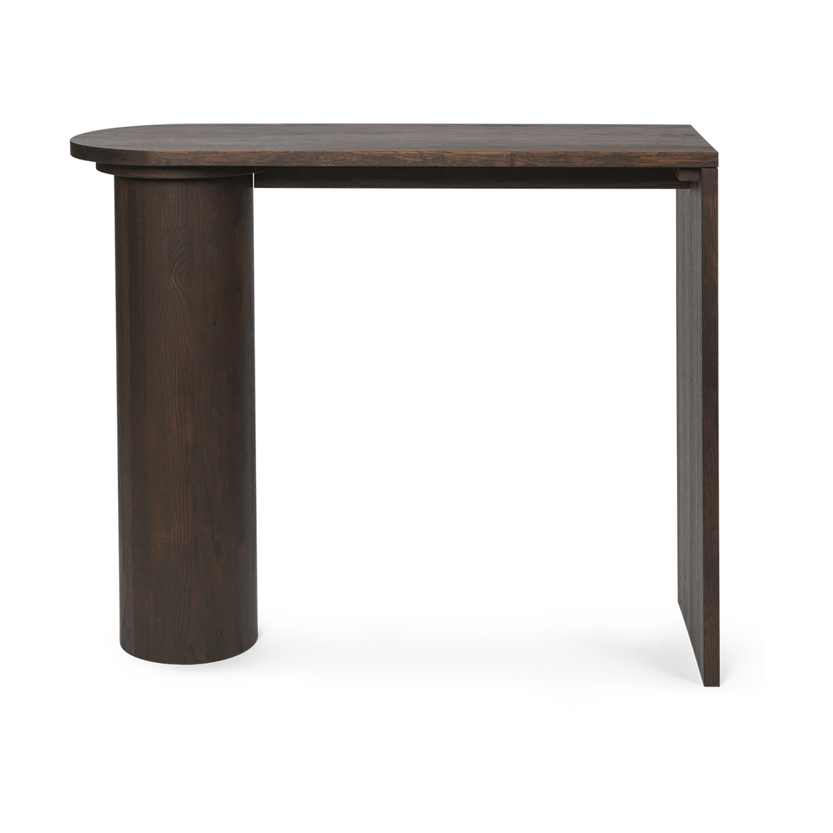 ferm LIVING Pylo Console Table Beistelltisch 85x36x100 cm Dark Stained Oak