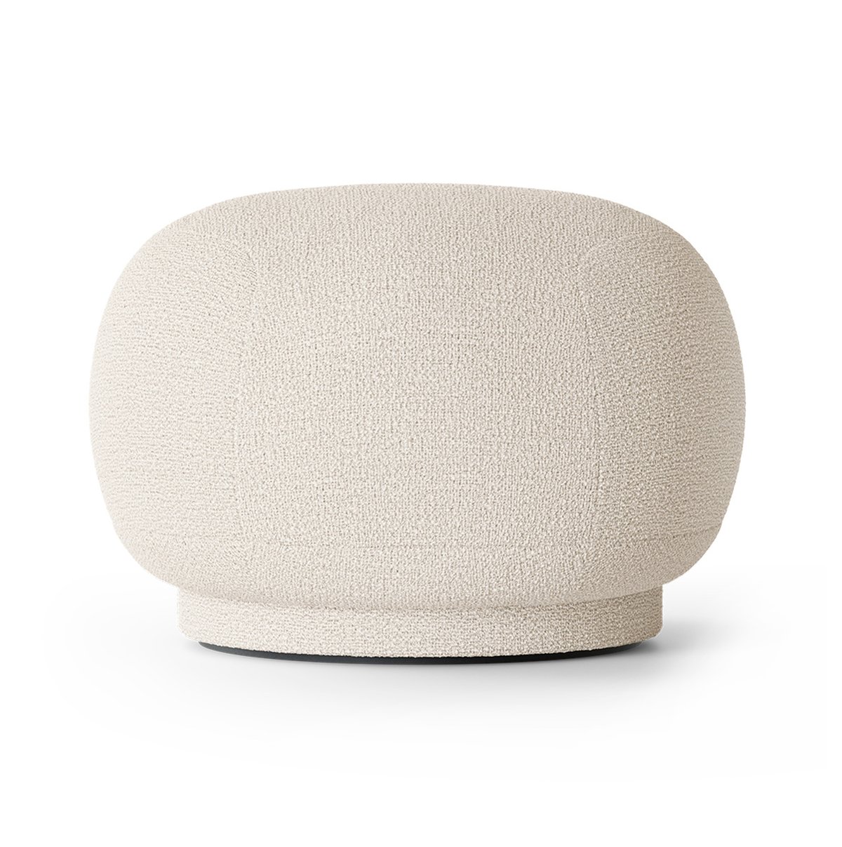 ferm LIVING Rico pouf Sitzkissen Bouclé offwhite