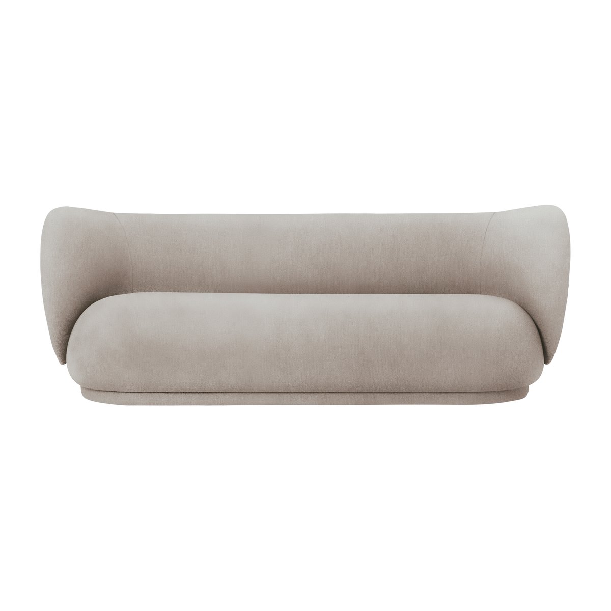 ferm LIVING Rico Sofa 3-Sitzer Brushed sand