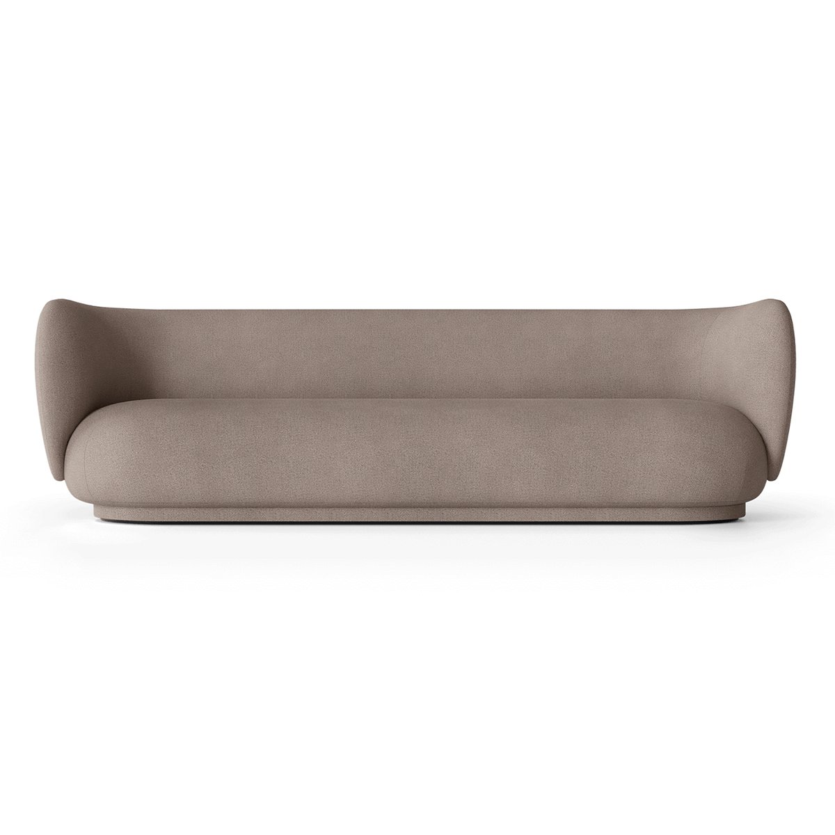 ferm LIVING Rico Sofa 4-Sitzer Brushed warm grey