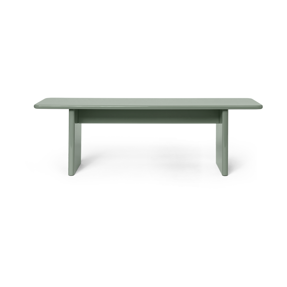 ferm LIVING Rink Bank 140 cm Tea green