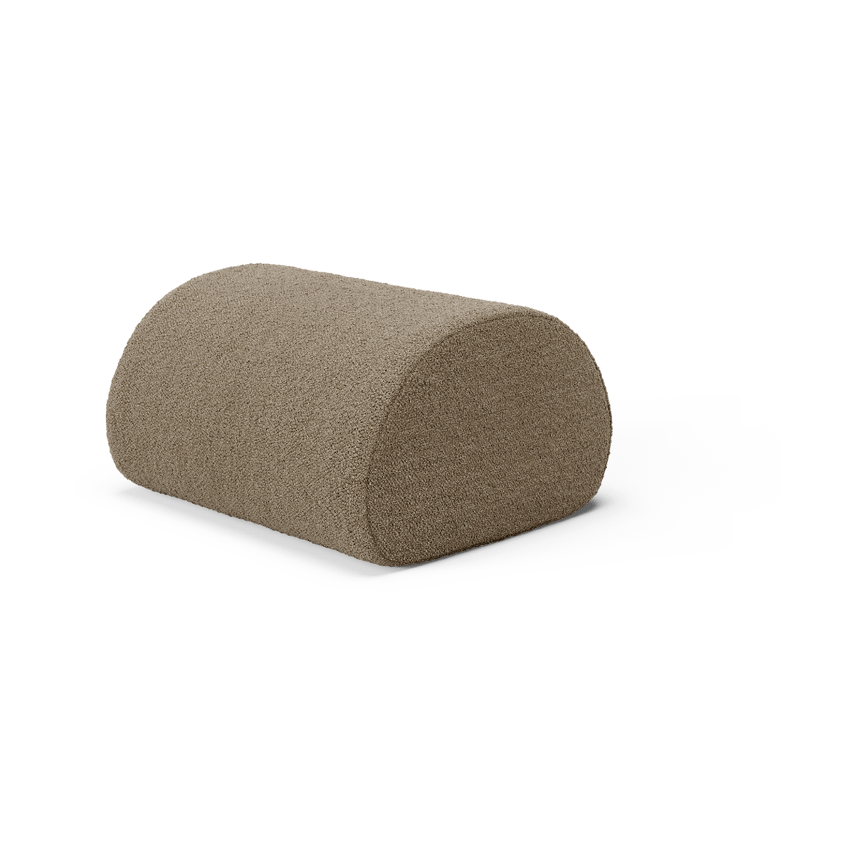 ferm LIVING Rouli Pouf pure bouclé Sand