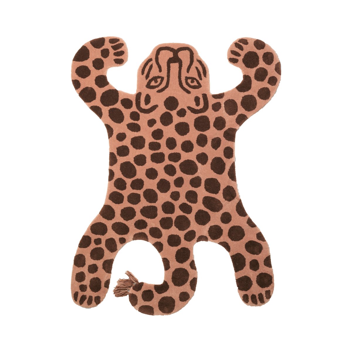 ferm LIVING Safari Teppich Leopard