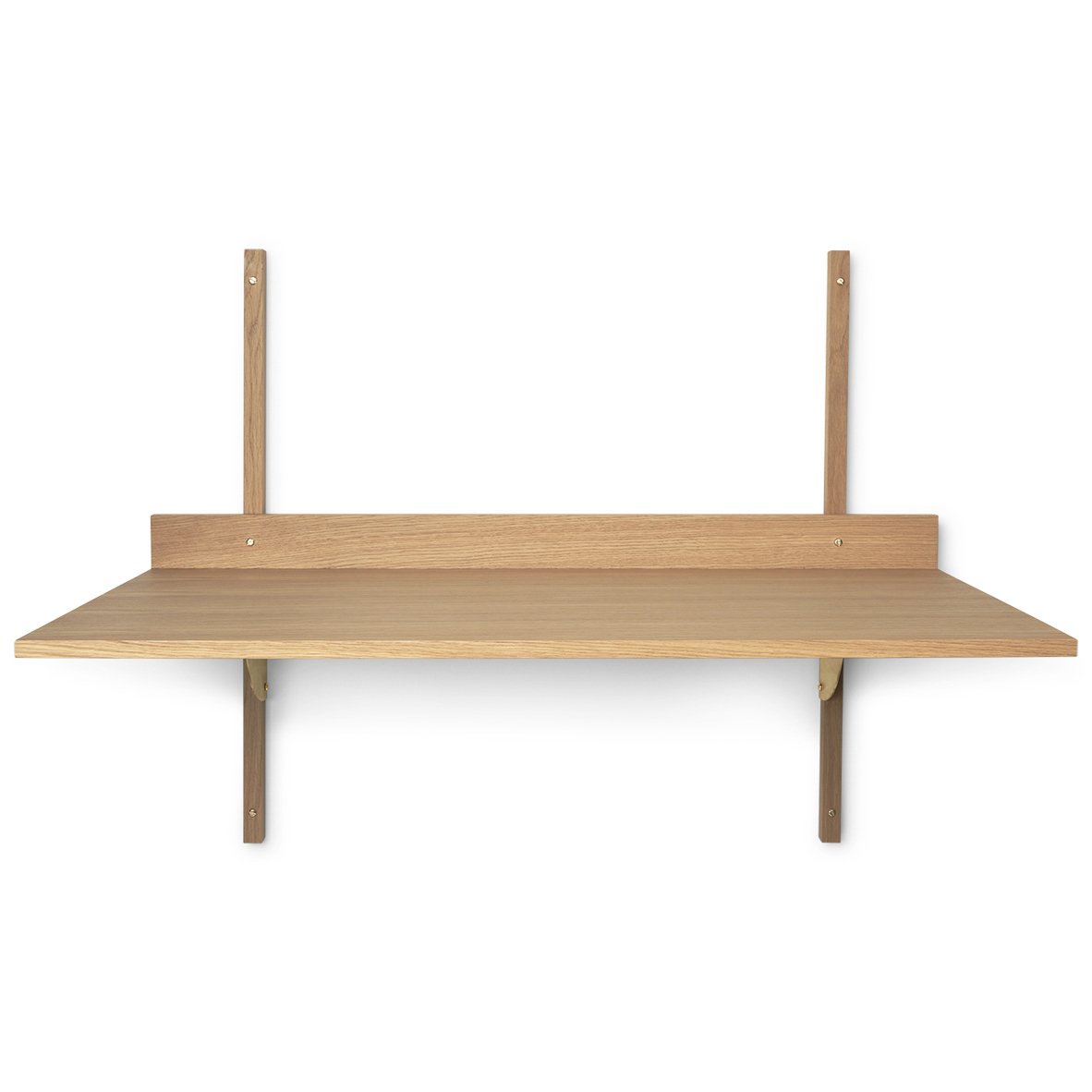 ferm LIVING Sector Schreibtisch Oak-brass