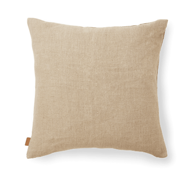 Senti Stripe Kissen 50x50 cm - Dark sand-linen - ferm LIVING