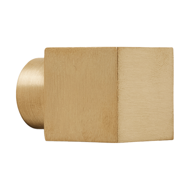 Square Haken small - Brass - ferm LIVING