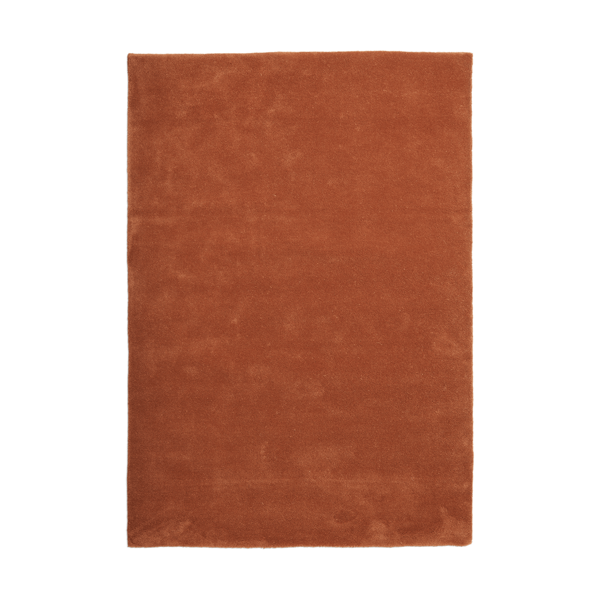 ferm LIVING Stille getufteter Teppich Red brown, 140x200 cm