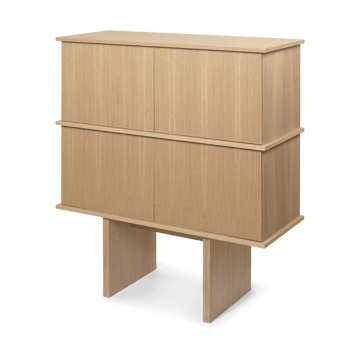 Stilt sideboard double 109x100 cm - Natural oak - ferm LIVING