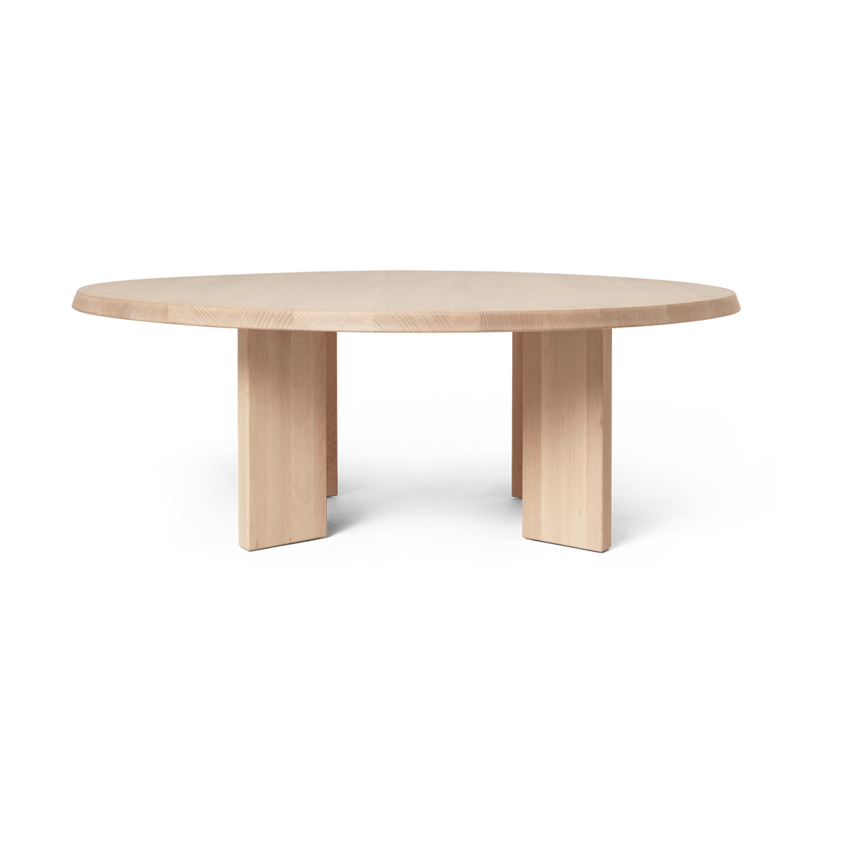 ferm LIVING Tarn Beistelltisch 107,6x108,1 cm White oiled beech