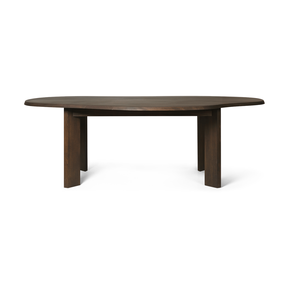 ferm LIVING Tarn Esstisch 118,5x220 cm Dark Stained Beech