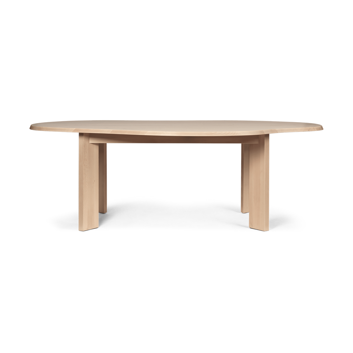 ferm LIVING Tarn Esstisch 118,5x220 cm White Oiled Beech