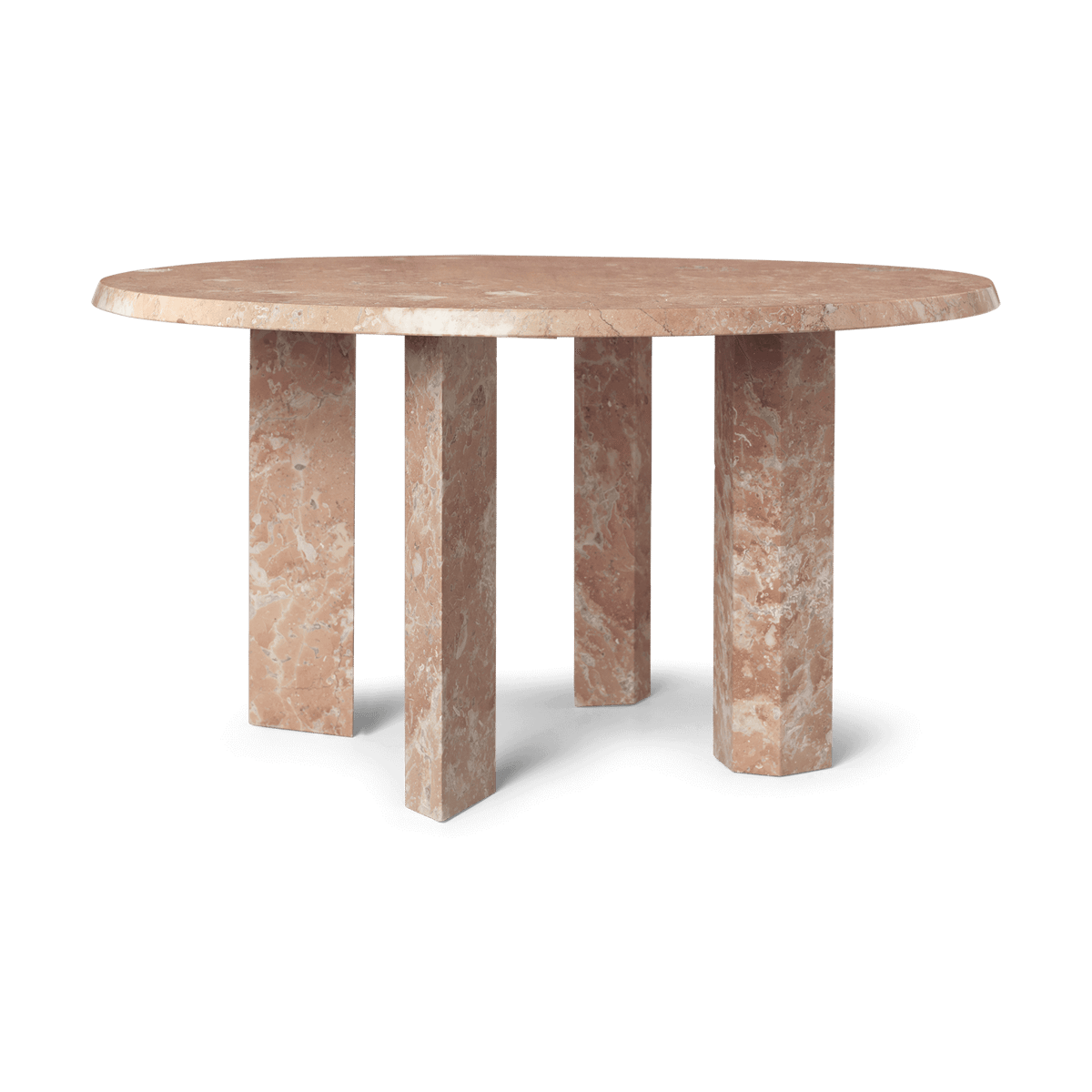 ferm LIVING Taula Beistelltisch Ø67x35 cm Rose