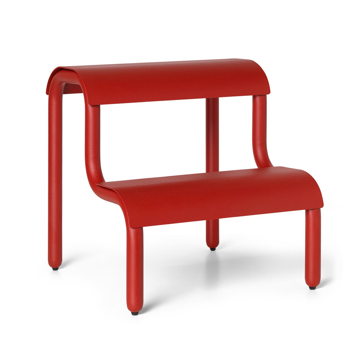 ferm LIVING Up Tritthocker Poppy Red