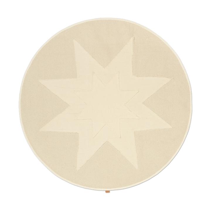 Vela Star Weihnachtsbaumteppich - Natural - ferm LIVING