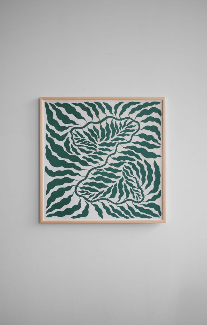 Green Poster, 70x70 cm Fine Little Day