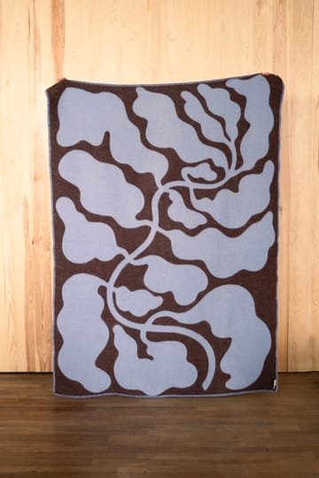 Leaves Filz 130x180 cm - Blue-brown - Fine Little Day