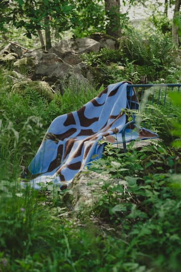 Leaves Filz 130x180 cm - Blue-brown - Fine Little Day