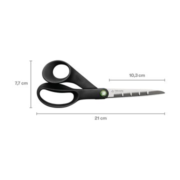 Functional Form Küchenschere 21 cm - Schwarz - Fiskars