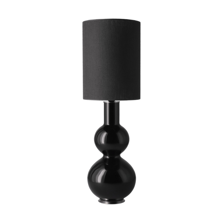 Augusta Tischleuchte schwarzer Lampenfuß - Lino Negro L - Flavia Lamps