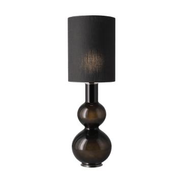 Augusta Tischleuchte schwarzer Lampenfuß - Lino Negro L - Flavia Lamps