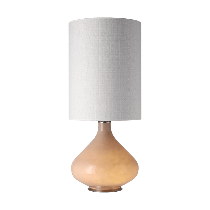 Flavia Tischleuchte beiger Lampenfuß, Babel Beige L Flavia Lamps