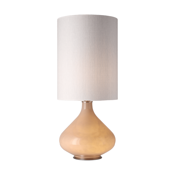 Flavia Tischleuchte beiger Lampenfuß, Babel Beige L Flavia Lamps