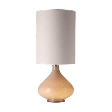 Flavia Tischleuchte beiger Lampenfuß - Milano Tostado L - Flavia Lamps