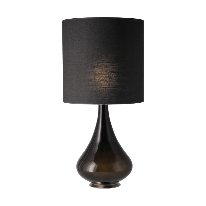 Renata Tischleuchte schwarzer Lampenfuß - Lino Negro M - Flavia Lamps