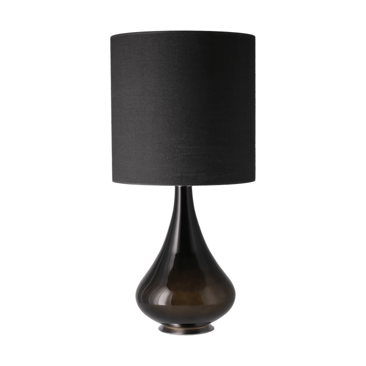 Renata Tischleuchte schwarzer Lampenfuß - Lino Negro M - Flavia Lamps