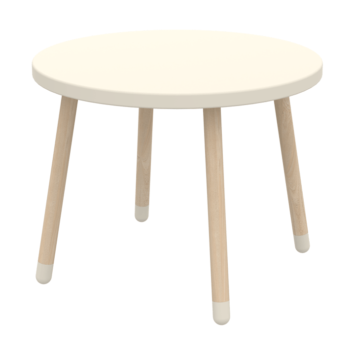 Dots Spieltisch Ø60 cm - Creme - FLEXA