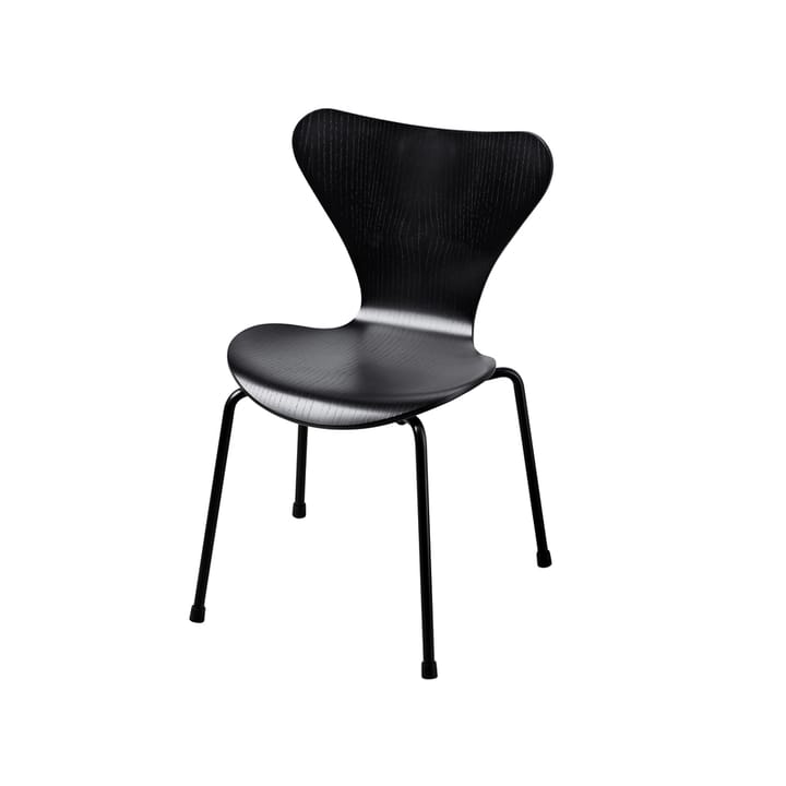 3177 Series 7 Kinderstuhl - Black - Fritz Hansen