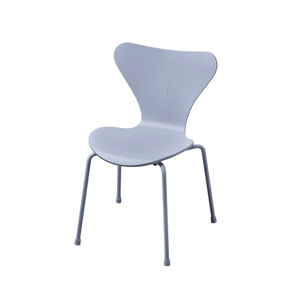 Fritz Hansen 3177 Series 7 Kinderstuhl Lavender blue