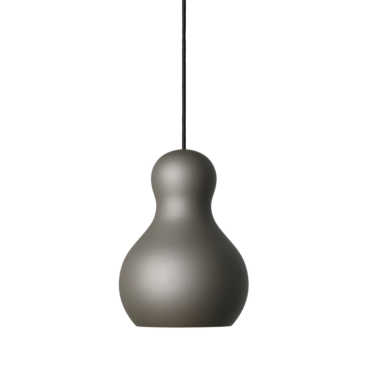 Fritz Hansen Calabash P1 Pendelleuchte matt Grey meteor